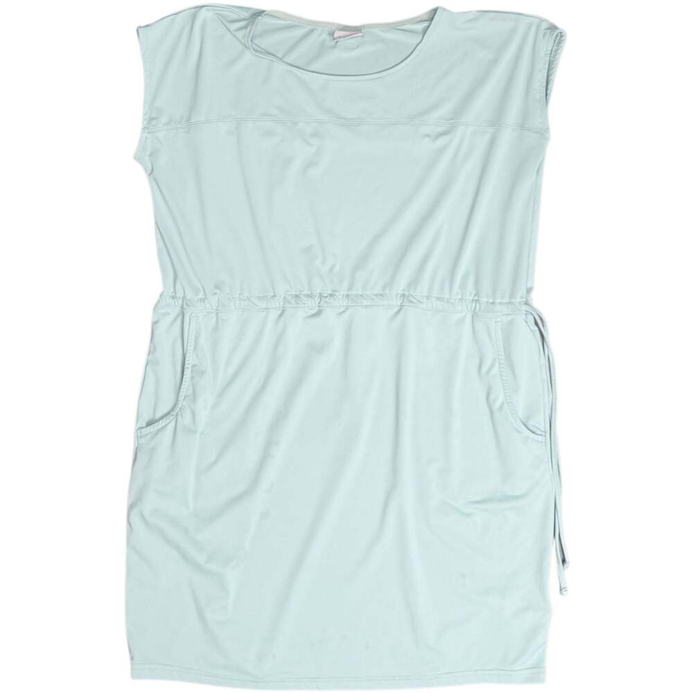 Columbia Women's Boundless Beauty II Dress Spray Green Sleeveless Drawstring Wai